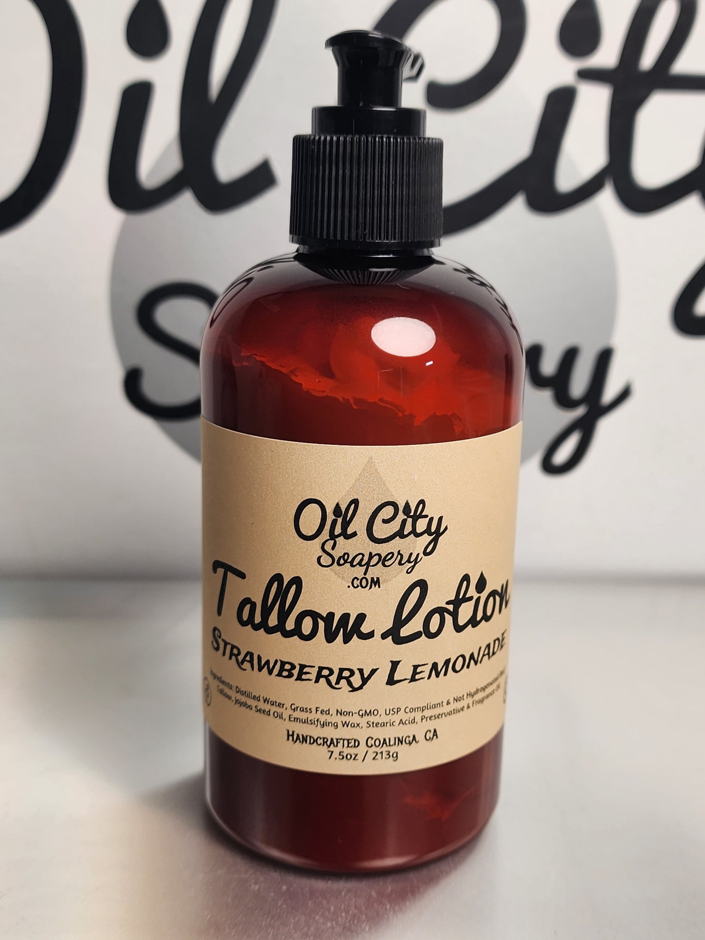 Strawberry Lemonade Tallow Lotion