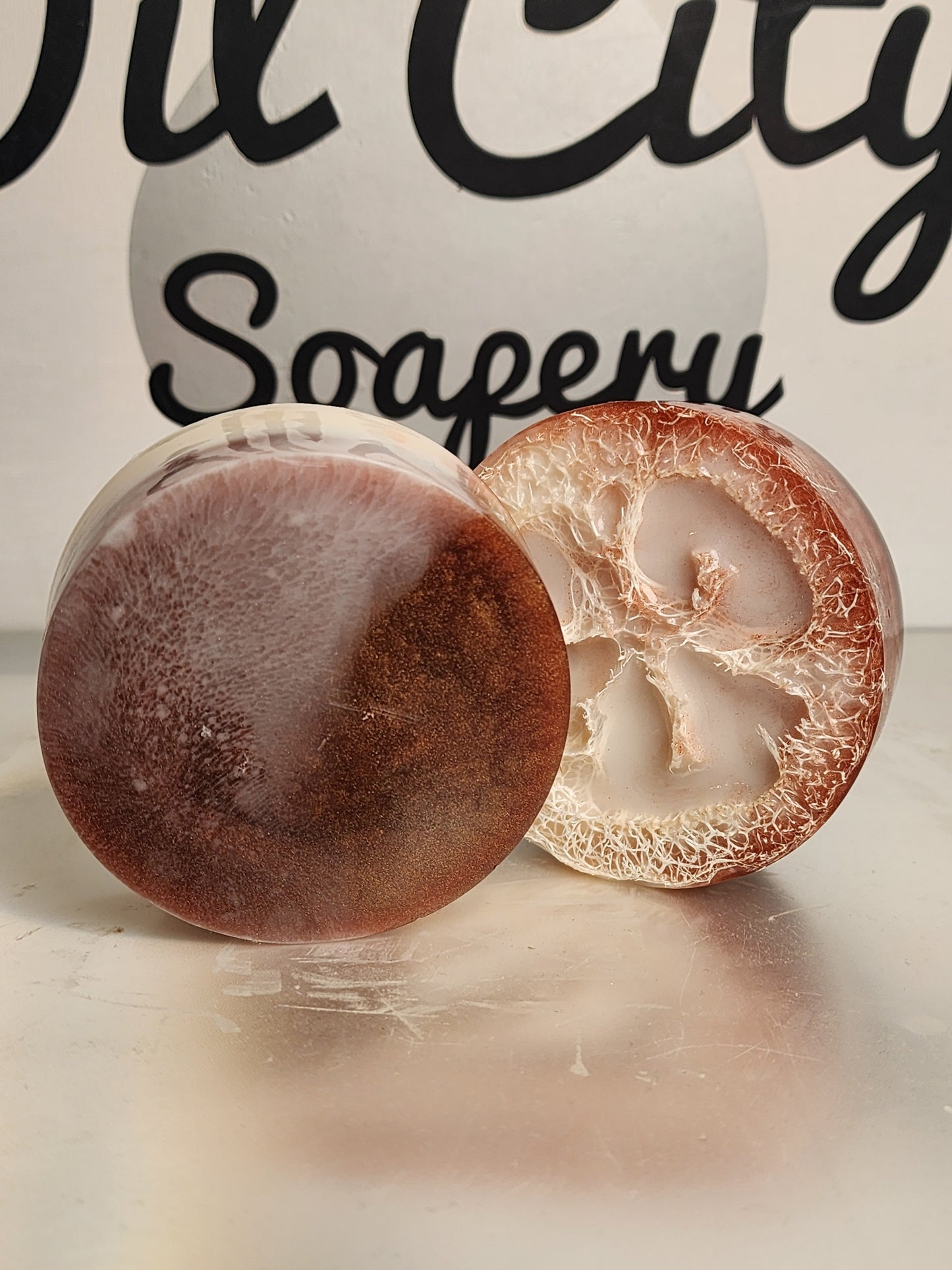 Cocoa Butter Cashmere Loofa Bar