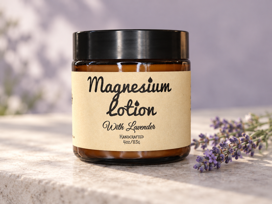 Magnesium Lotion with Lavender EO