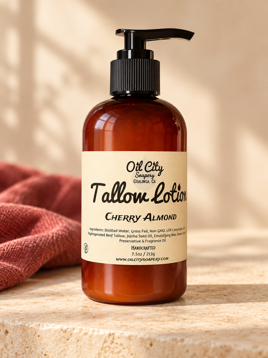Cherry Almond Tallow Lotion