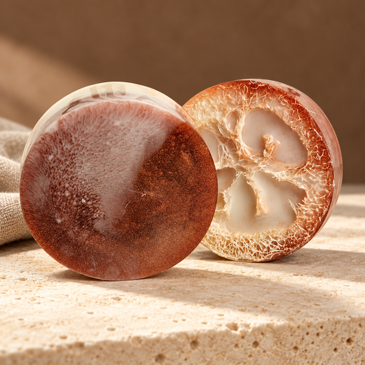 Cocoa Butter Cashmere Loofa Bar